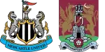 Newcastle United x Northhampton