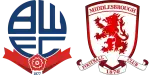 Bolton Wanderers x Middlesbrough