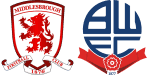 Middlesbrough x Bolton Wanderers