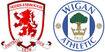 Middlesbrough x Wigan Athletic