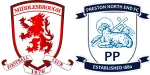 Middlesbrough x Preston North End