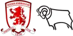 Middlesbrough x Derby County