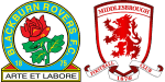 Blackburn Rovers x Middlesbrough