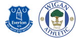 Everton x Wigan Athletic