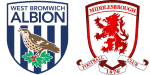 West Bromwich Albion x Middlesbrough