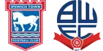 Ipswich Town x Bolton Wanderers