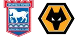 Ipswich Town x Wolverhampton Wanderers