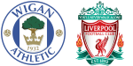 Wigan Athletic x Liverpool