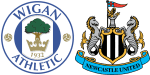 Wigan Athletic x Newcastle United