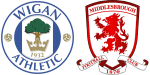 Wigan Athletic x Middlesbrough