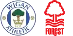 Wigan Athletic x Nottingham Forest