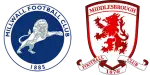 Millwall x Middlesbrough