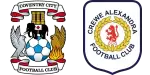 Coventry City x Crewe Alexandra
