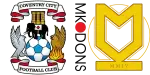 Coventry City x Milton Keynes Dons