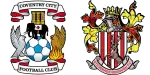 Coventry City x Stevenage