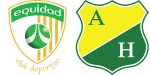 La Equidad x Atlético Huila