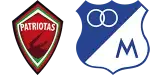 Patriotas Boyacá x Millonarios