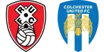 Rotherham x Colchester United