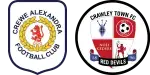 Crewe Alexandra x Crawley Town