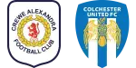 Crewe Alexandra x Colchester United