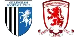 Gillingham x Middlesbrough