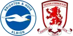 Brighton & Hove Albion x Middlesbrough