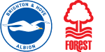 Brighton & Hove Albion x Nottingham Forest