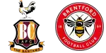 Bradford City x Brentford