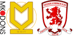 Milton Keynes Dons x Middlesbrough