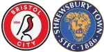 Bristol City x Shrewsbury Town