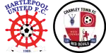 Hartlepool United x Crawley Town