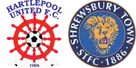 Hartlepool United x Shrewsbury Town