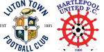 Luton x Hartlepool United