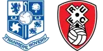 Tranmere Rovers x Rotherham
