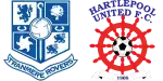Tranmere Rovers x Hartlepool United