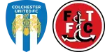Colchester United x Fleetwood