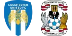 Colchester United x Coventry City