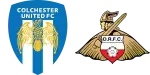 Colchester United x Doncaster Rovers
