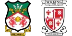 Wrexham x Woking
