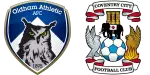 Oldham Athletic x Coventry City