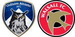Oldham Athletic x Walsall