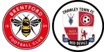 Brentford x Crawley Town