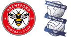 Brentford x Birmingham City
