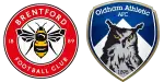 Brentford x Oldham Athletic