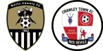 Notts County x Crawley Town