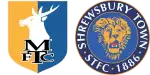 Mansfield x Shrewsbury Town