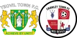 Yeovil Town x Crawley Town