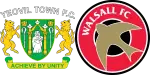 Yeovil Town x Walsall