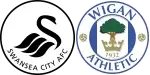 Swansea City x Wigan Athletic