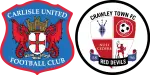 Carlisle United x Crawley Town